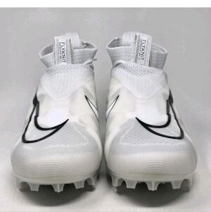 Nike Alpha Menace Elite 3 CT6648-100 White-Black Men's Football Cleats 14 US